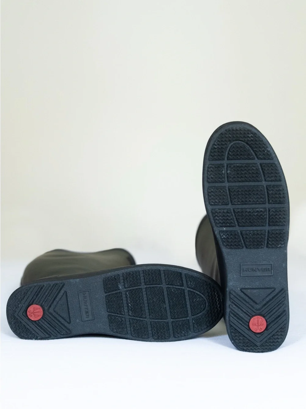 Hunter Black Over-the-Knee Waterproof Rain Boots